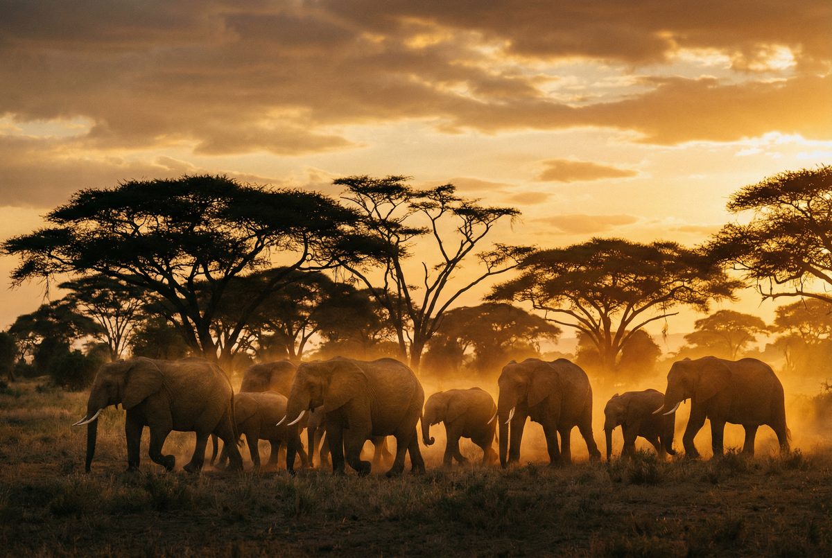 抖阴非洲野生动物视频 非洲草原大象迁徙视频教程