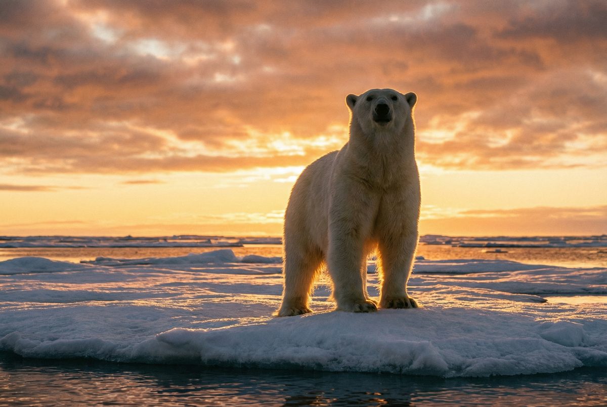 抖阴北极熊视频演示 北极熊冰上生存视频教程