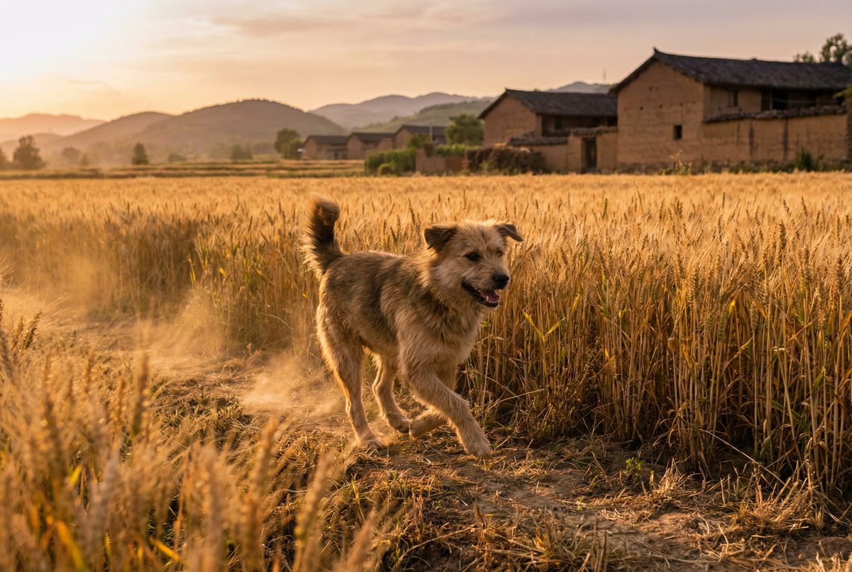 抖阴田园犬视频教程 中华田园犬乡村生活视频演示